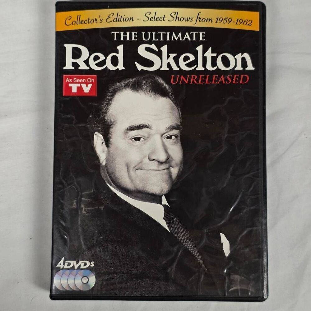 The Ultimate Red Skelton Unreleased (4-DVD Set, 2012)